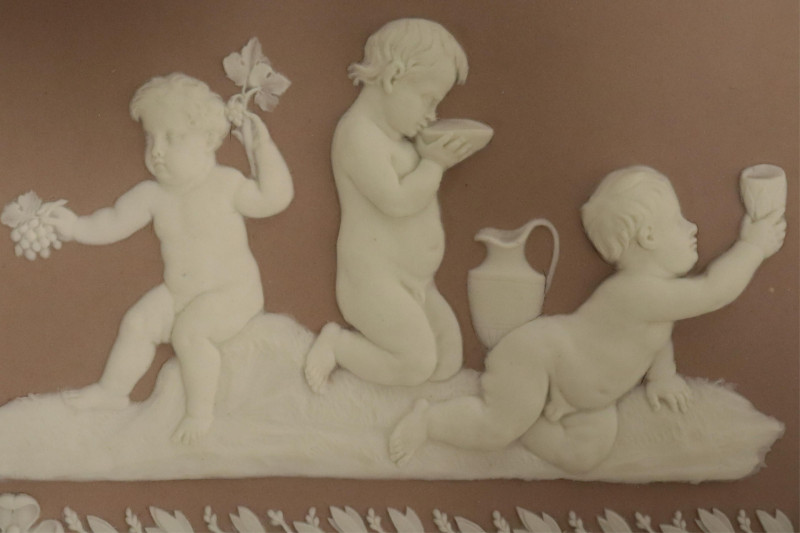 Wedgwood Tri-color Jasper Dip Plaque
