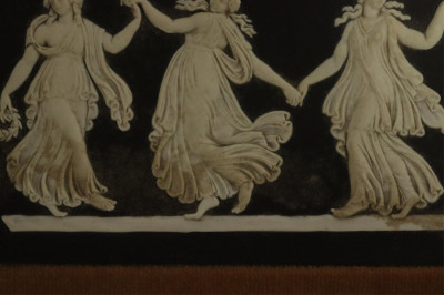 2 Wedgwood Plaques in Black