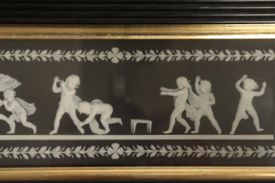 2 Wedgwood Plaques in Black