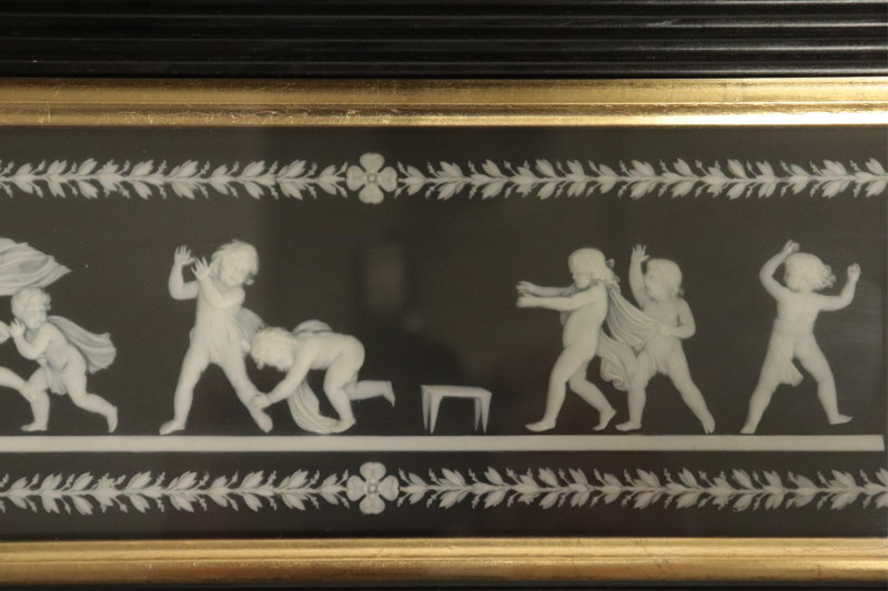 2 Wedgwood Plaques in Black
