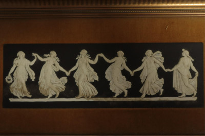 2 Wedgwood Plaques in Black