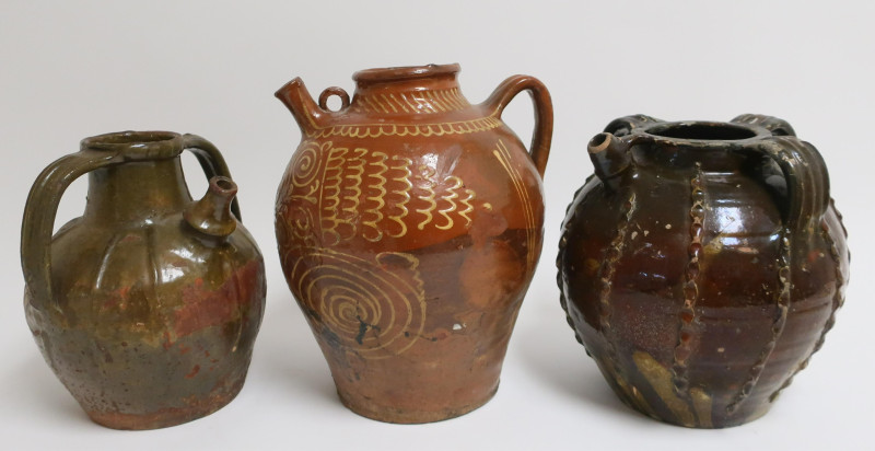 Three 19th-20th C. European Ewers