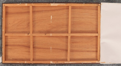 Style of Muqi, Tiger in Bamboo silk painted scroll