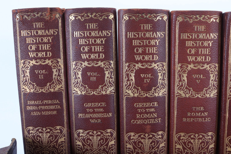 Leather Bound Book Lot