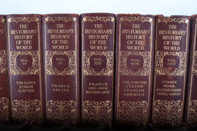 Leather Bound Book Lot