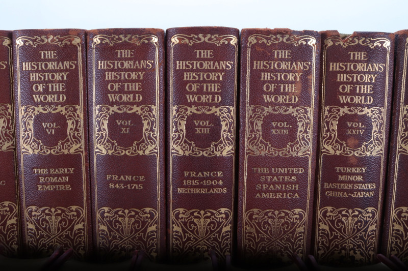 Leather Bound Book Lot