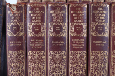 Leather Bound Book Lot