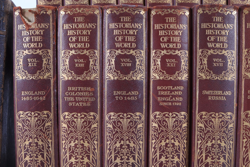 Leather Bound Book Lot