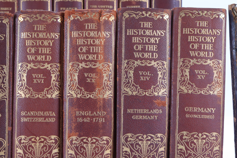 Leather Bound Book Lot