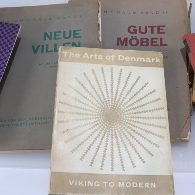 German and Scandinavian Books on Decoration Design